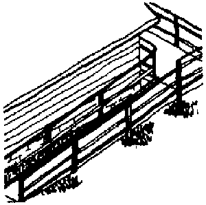 post-and-beam ramp